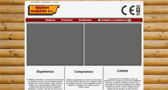 Desktop Screenshot of maderassacristan.com